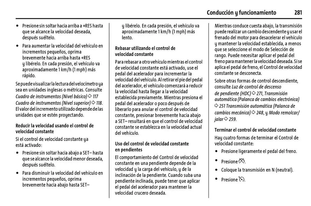 Catálogo de Cheyenne 2025 Manual del propietario 22 de enero al 31 de diciembre 2025 - Pagina 282