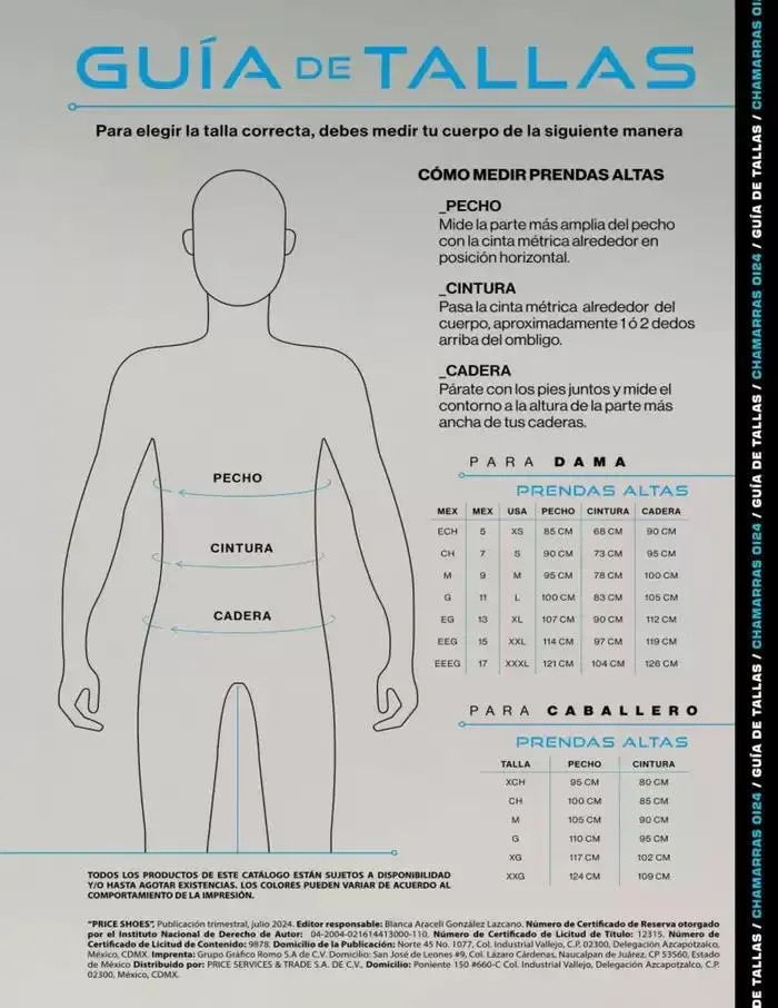 Catálogo de CHAMARRAS | 2024 | 1E 5 de noviembre al 31 de enero 2025 - Pagina 127