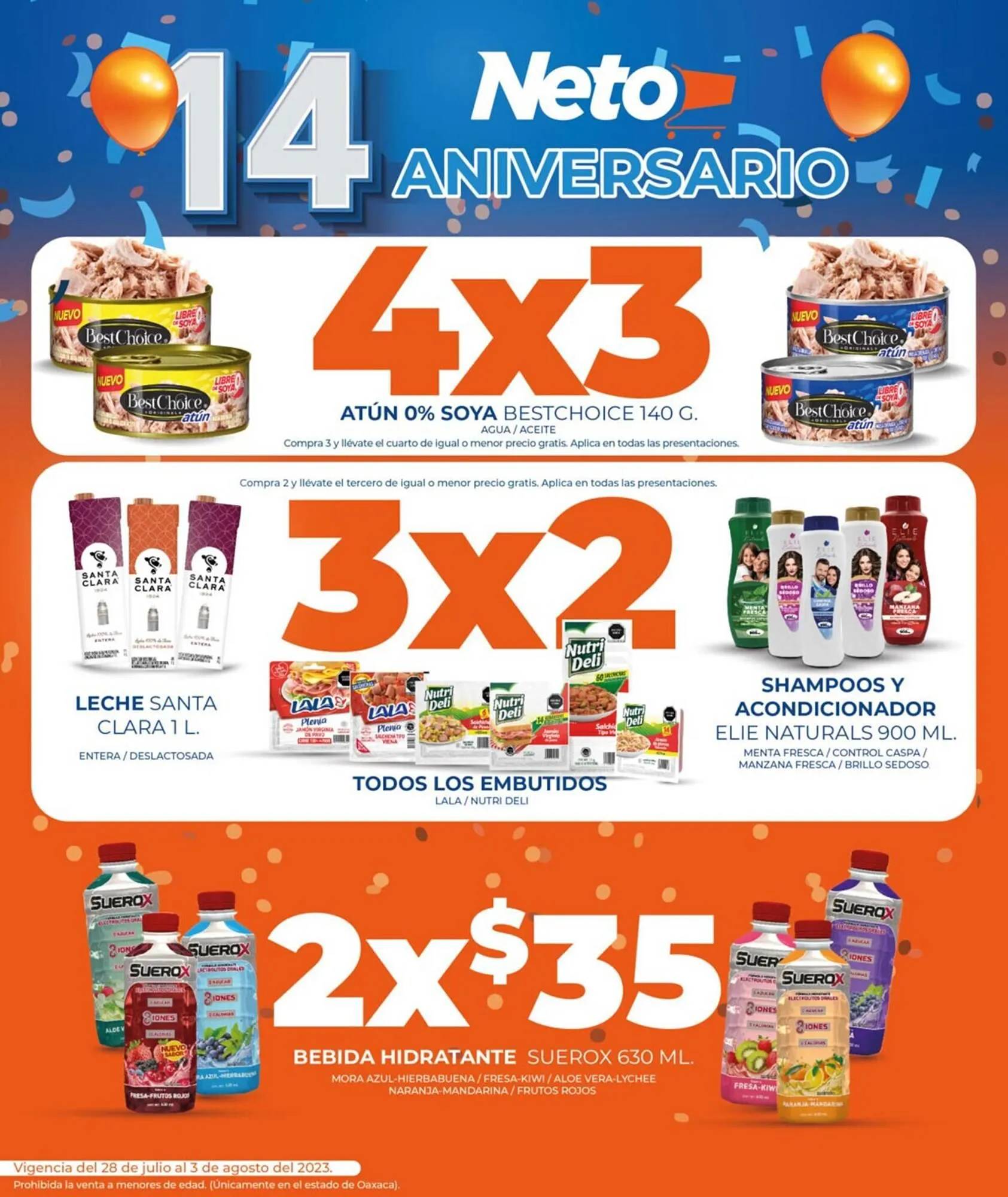 Catálogo de Catálogo Tiendas Neto 28 de julio al 3 de agosto 2023 - Pagina 1