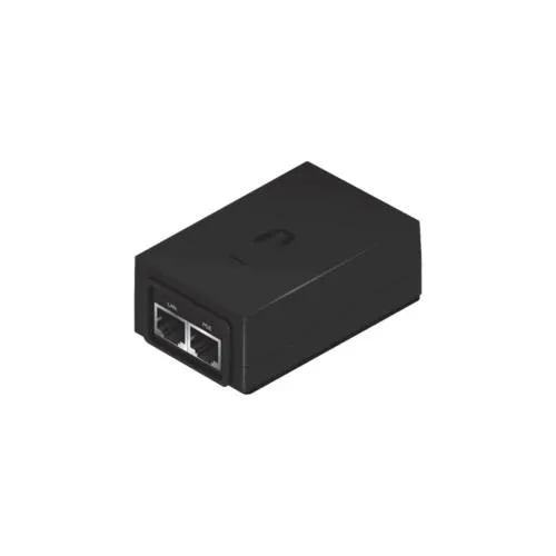 Adaptador POE UBIQUITI de 24v DC / 1.0a con puerto gigabit, POE-24-24W-G