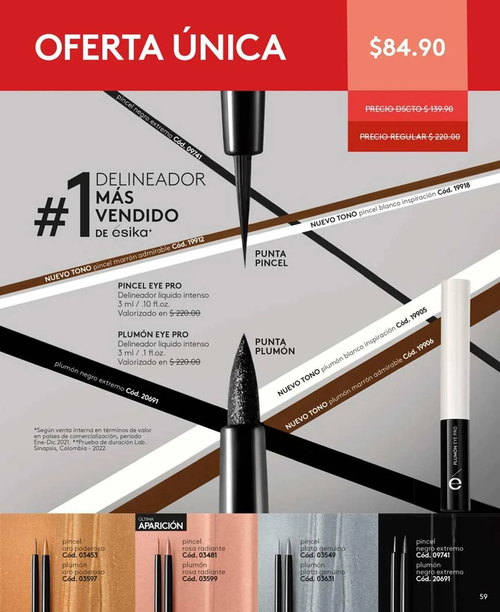 Catálogo de Catálogo Ésika 4 de enero al 31 de enero 2024 - Pagina 63