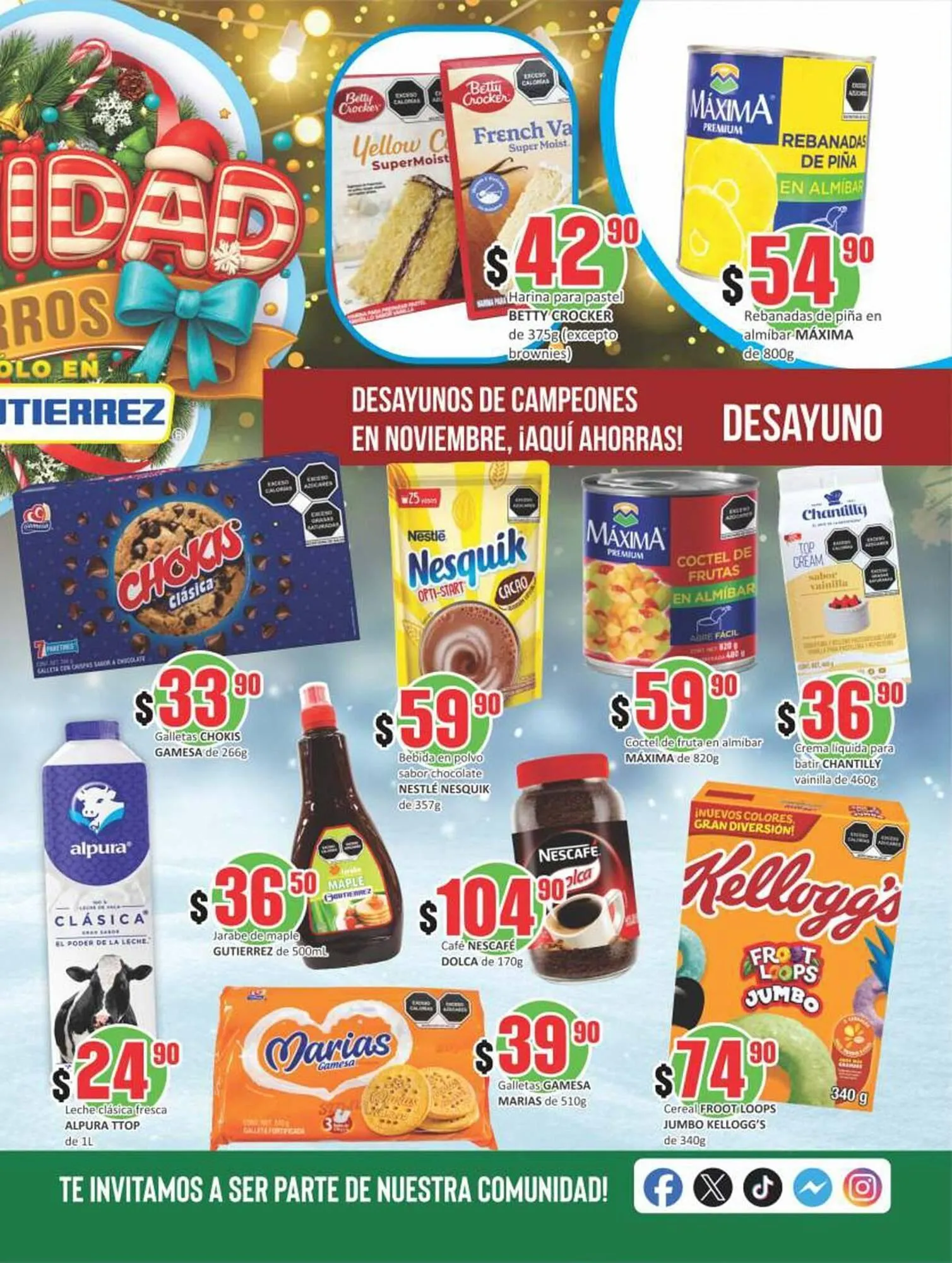 Catálogo de Folleto Super Gutiérrez 12 de diciembre al 18 de diciembre 2025 - Pagina 3