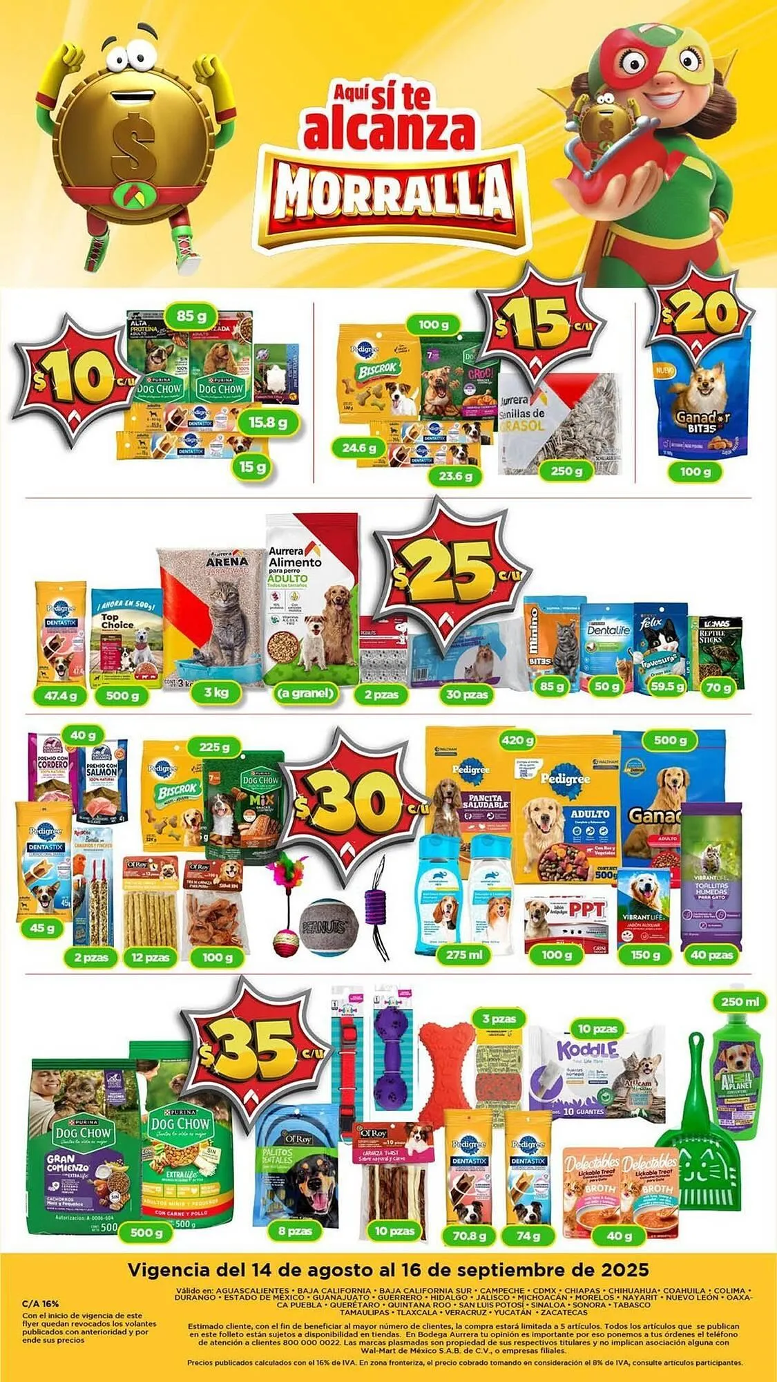 Catálogo de Catálogo Bodega Aurrerá 20 de agosto al 16 de septiembre 2025 - Pagina 1