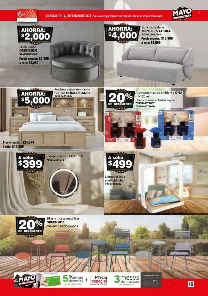 Catálogo de Mayo Espectacular 2 de mayo al 31 de mayo 2024 - Pagina 15
