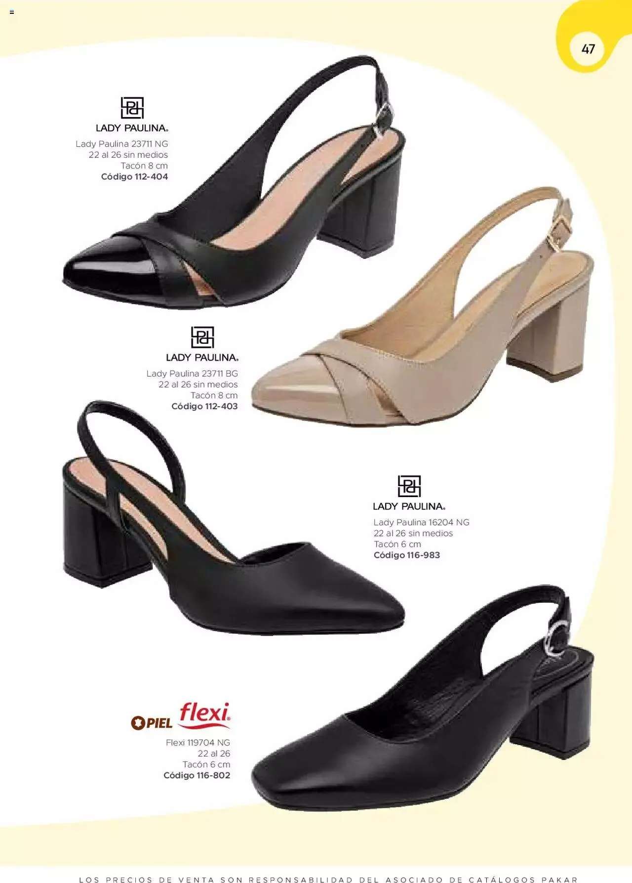 Catálogo de SC Pakar - Mujer 27 de enero al 31 de diciembre 2023 - Pagina 47