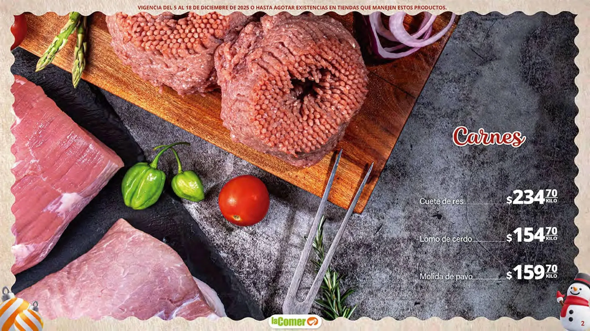 Catálogo de Folleto La Comer 5 de diciembre al 18 de diciembre 2025 - Pagina 2
