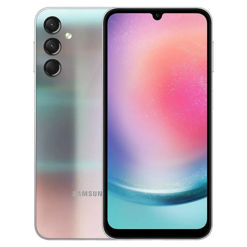 Celular Samsung A24 4G 128 GB Plata Telcel