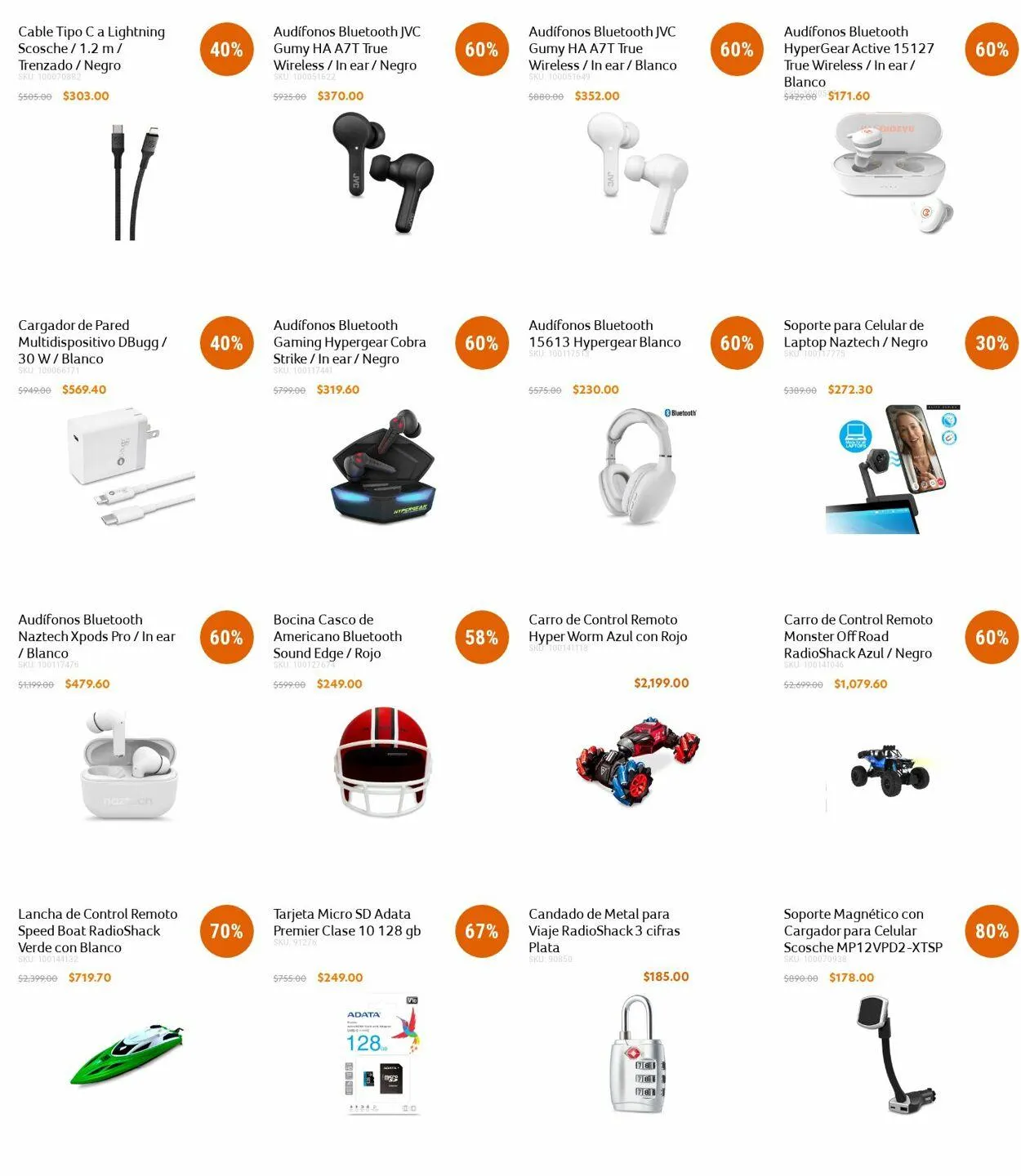 Catálogo de Radio Shack Oferta actual 6 de agosto al 21 de agosto 2025 - Pagina 1