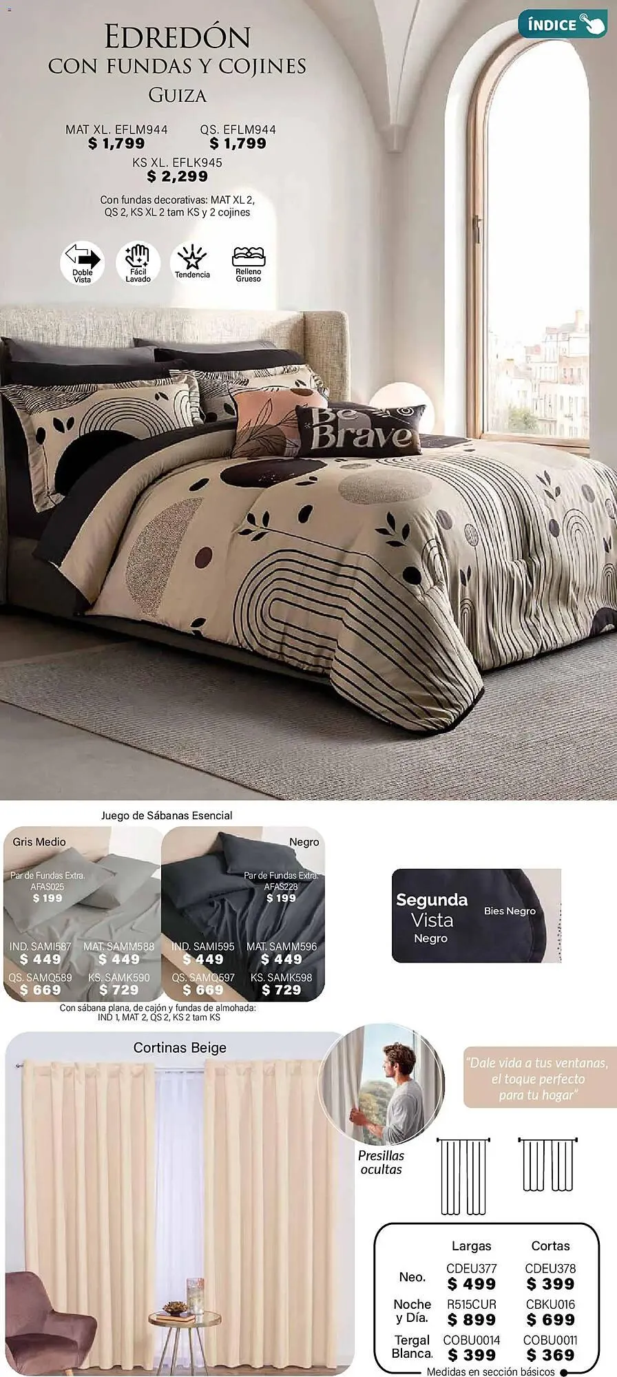 Catálogo de Catálogo Colchas Concord 1 de noviembre al 1 de febrero 2026 - Pagina 109