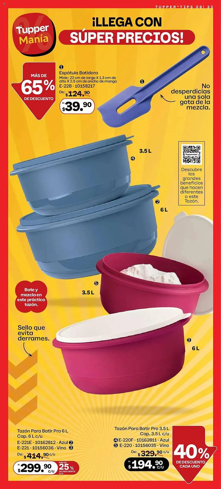 Catálogo de Catálogo Tupperware 14 de julio al 11 de agosto 2025 - Pagina 33
