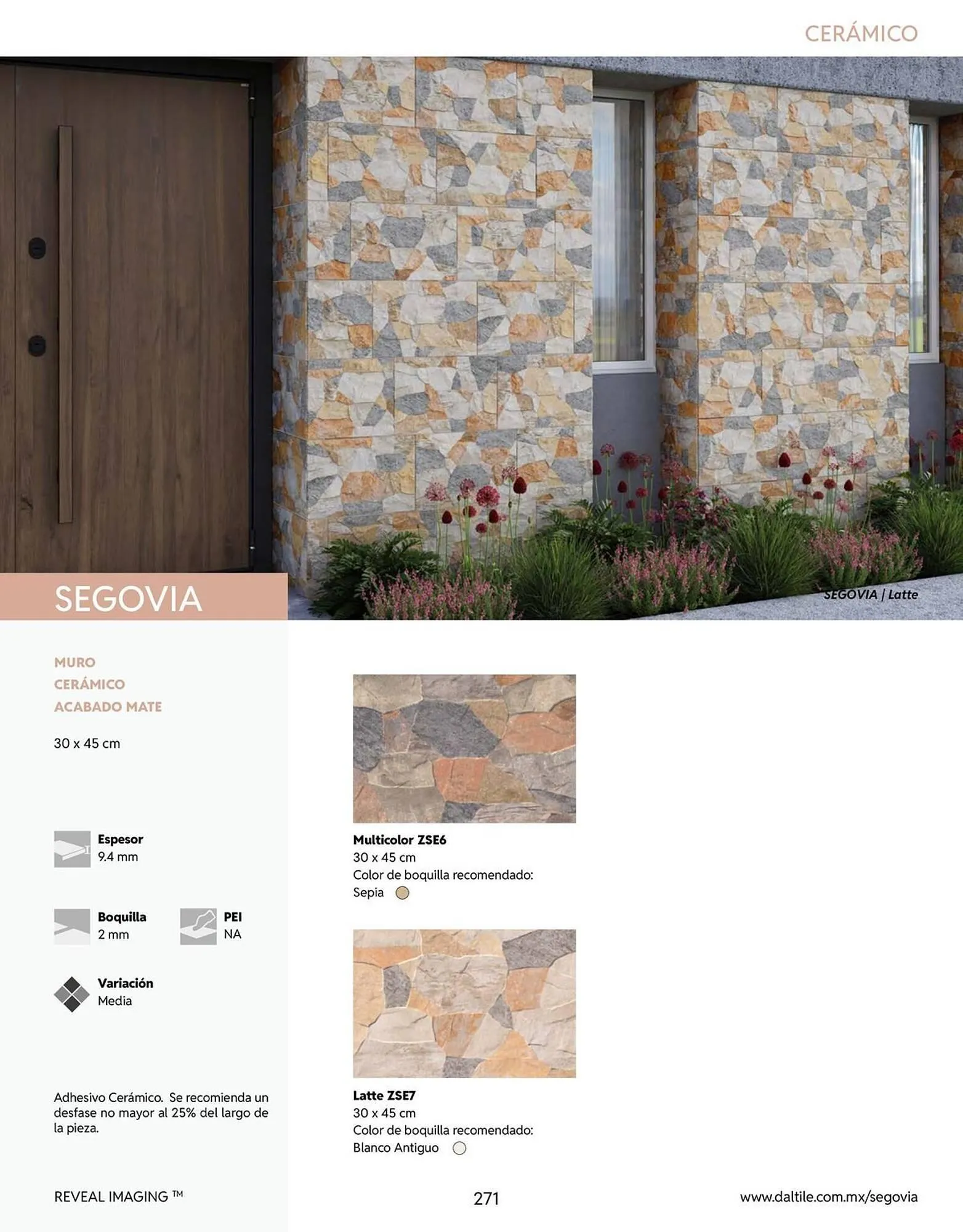Catálogo de Catálogo Daltile 13 de enero al 31 de diciembre 2026 - Pagina 271
