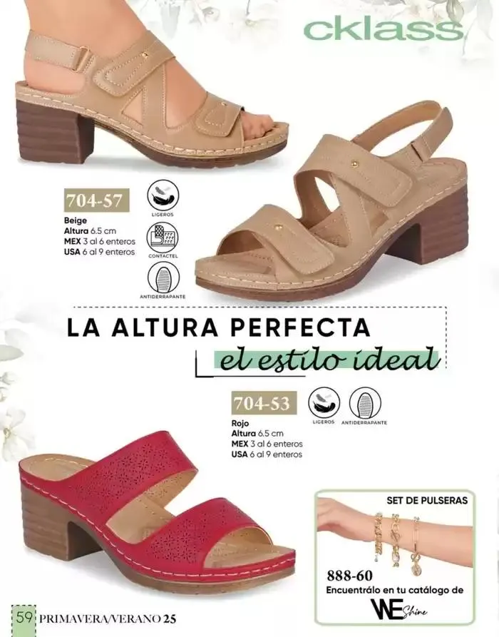 Catálogo de Catálogo Cklass Confort Primavera Verano 2025 México 8 de enero al 30 de junio 2025 - Pagina 55