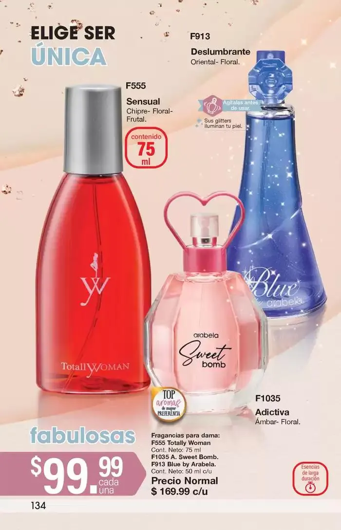 Catálogo de Arabela Campaña 11 2 de mayo al 15 de mayo 2025 - Pagina 134