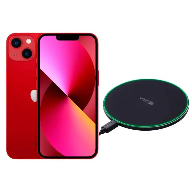 iPhone 13 Reacondicionado + Cargador Genérico