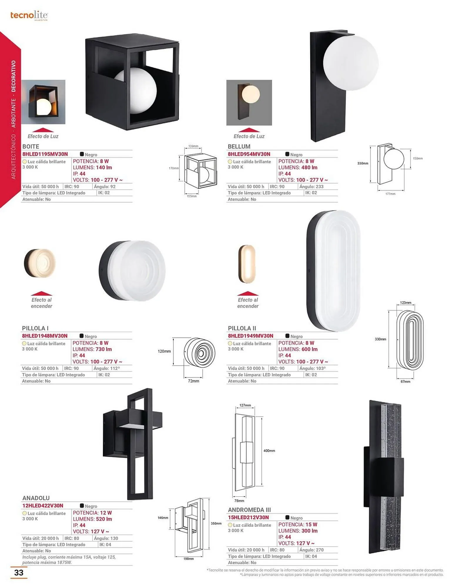 Catálogo de Catálogo Tecnolite 18 de julio al 31 de diciembre 2025 - Pagina 34
