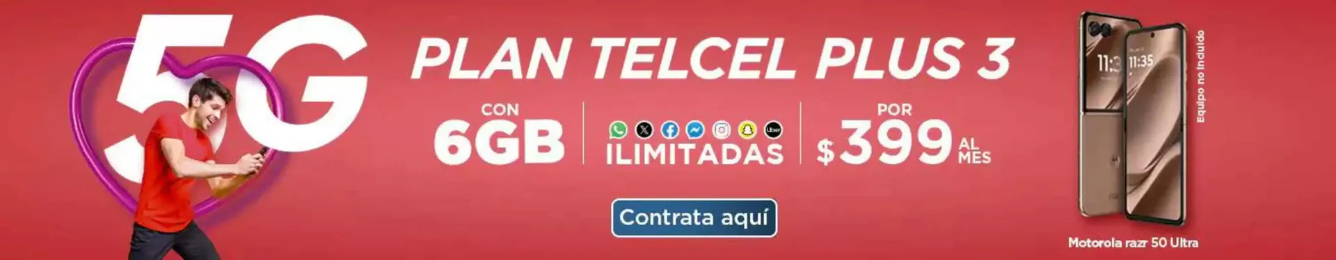 Catálogo de Plan Telcel Plus 30 de enero al 19 de febrero 2025 - Pagina 1