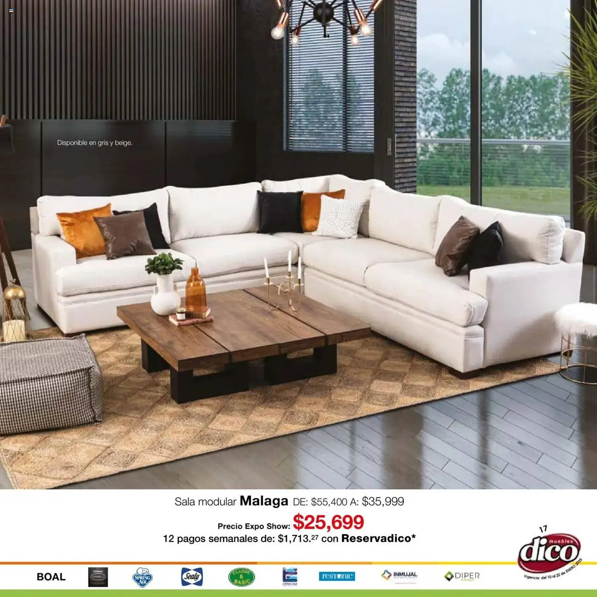 Catálogo de Catálogo Muebles Dico 10 de enero al 22 de enero 2025 - Pagina 17