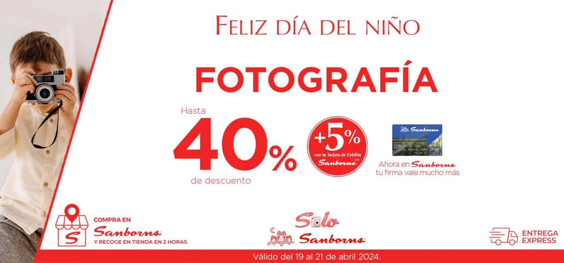 Catálogo de Catálogo Sanborns 19 de abril al 21 de abril 2024 - Pagina 1