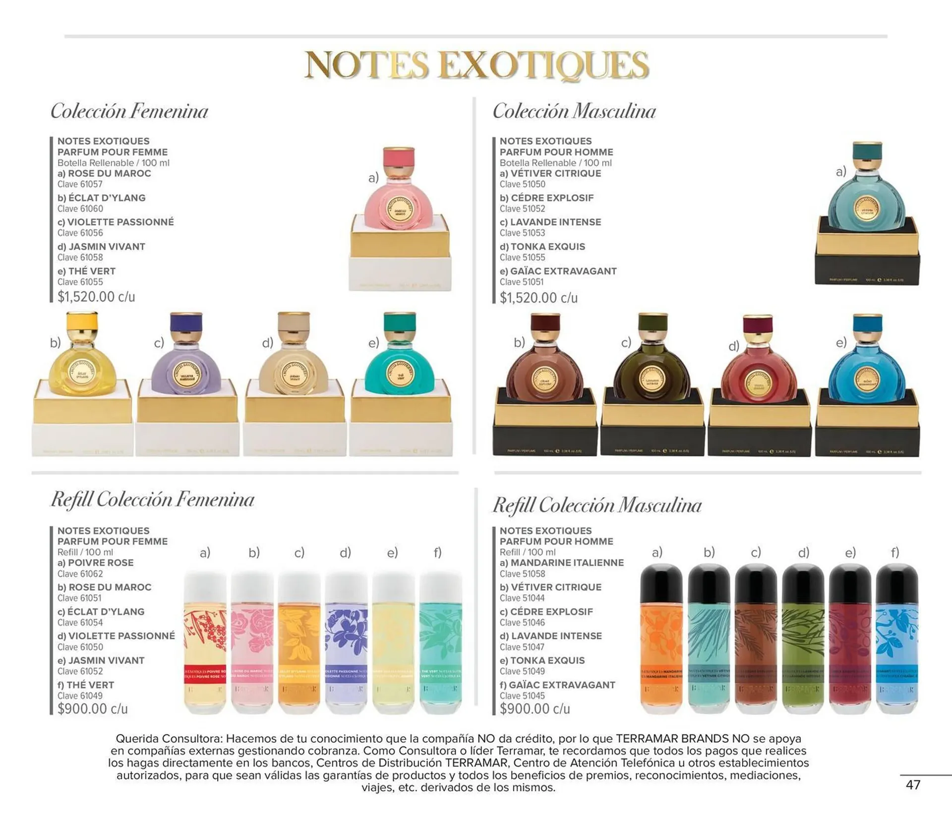 Catálogo de Catálogo Terramar Brands 1 de julio al 31 de julio 2025 - Pagina 47