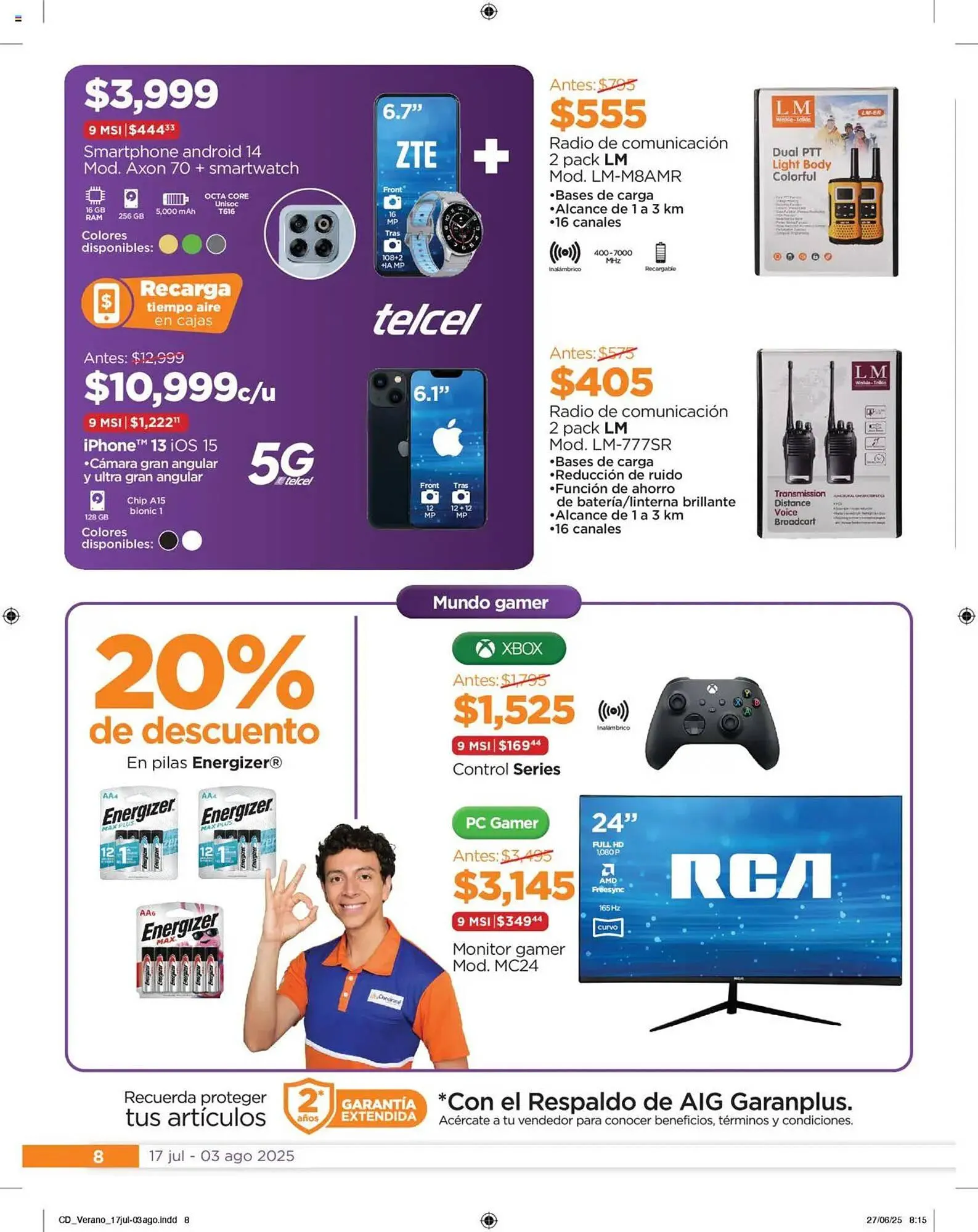 Catálogo de Catálogo Chedraui 17 de julio al 3 de agosto 2025 - Pagina 8