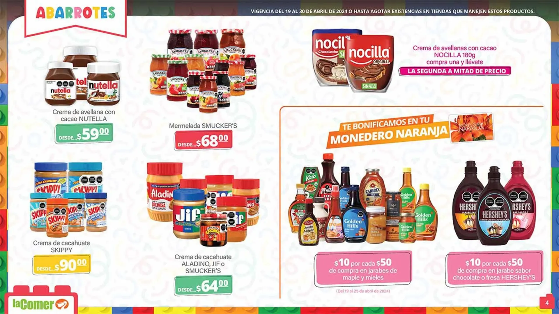 Catálogo de Catálogo La Comer 19 de abril al 30 de abril 2024 - Pagina 4