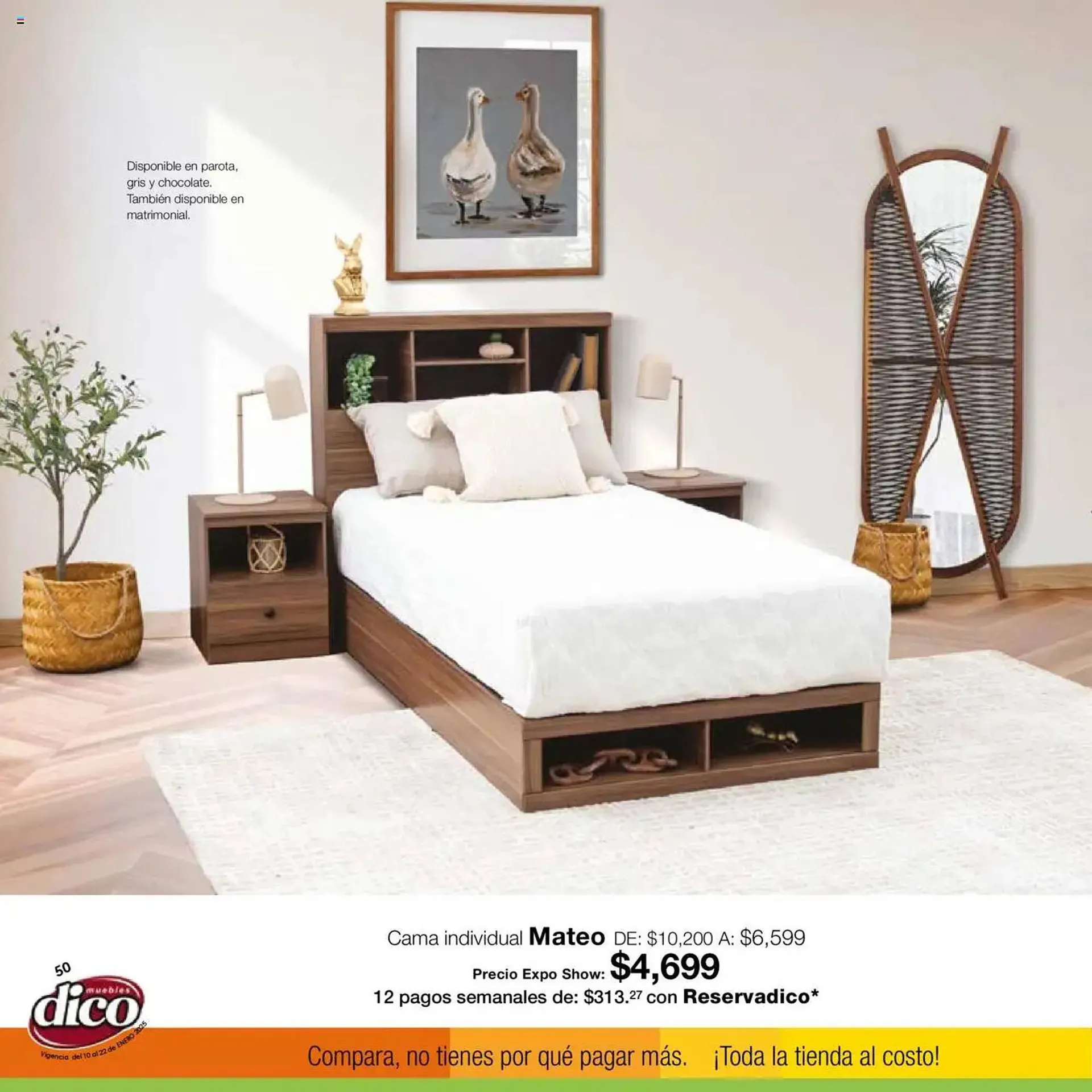 Catálogo de Catálogo Muebles Dico 10 de enero al 22 de enero 2025 - Pagina 50