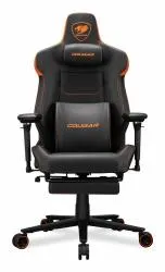 Cougar Sofá Gamer ARMOR EVO M, hasta 160kg, Negro/Naranja