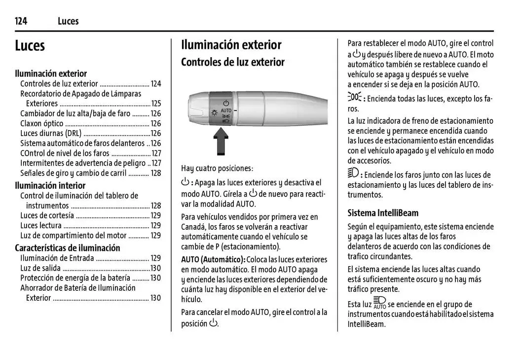 Catálogo de Chevrolet Corvette Stingray Manual del propietario 22 de enero al 31 de diciembre 2025 - Pagina 125