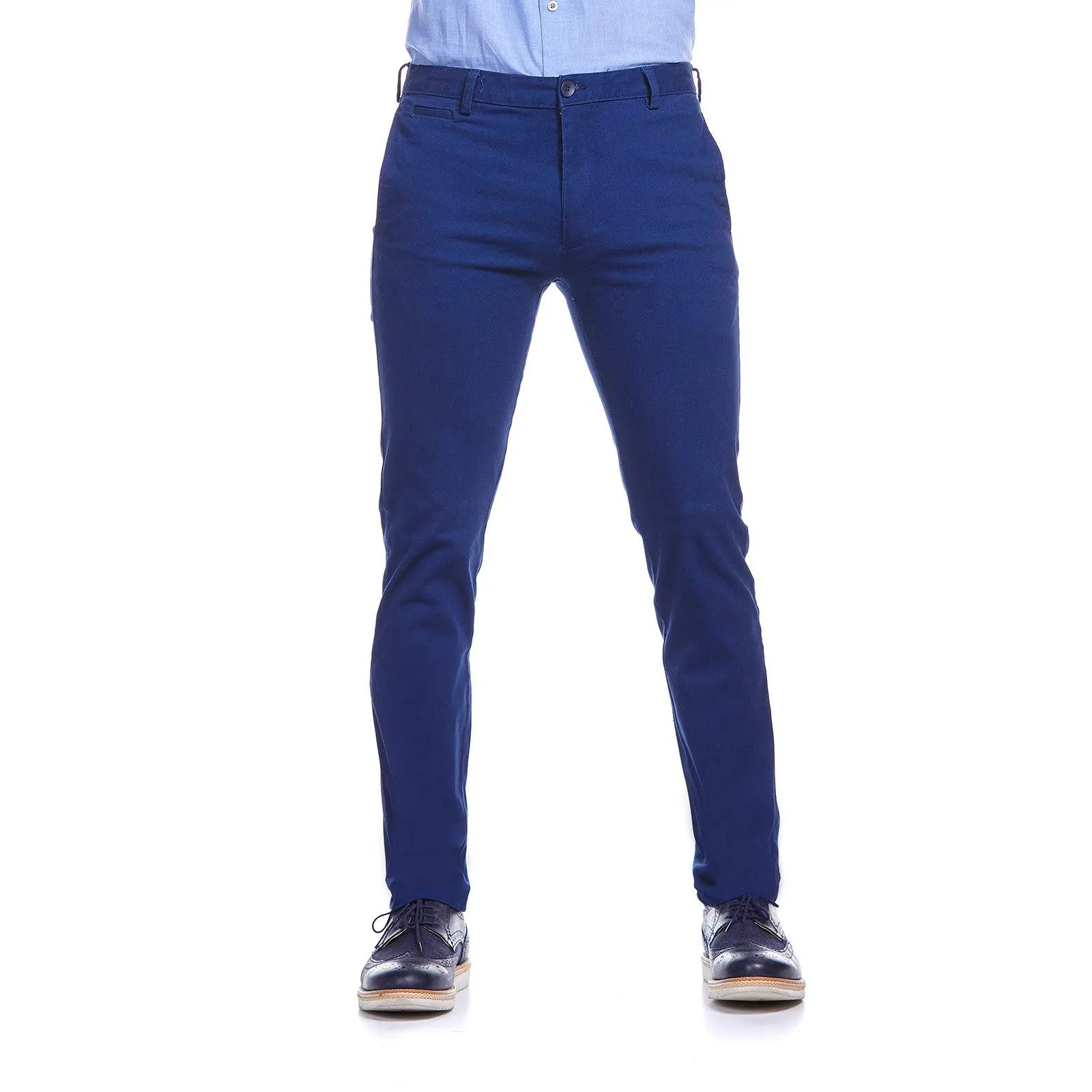 Pantalón casual para hombre | Azul | Slim fit