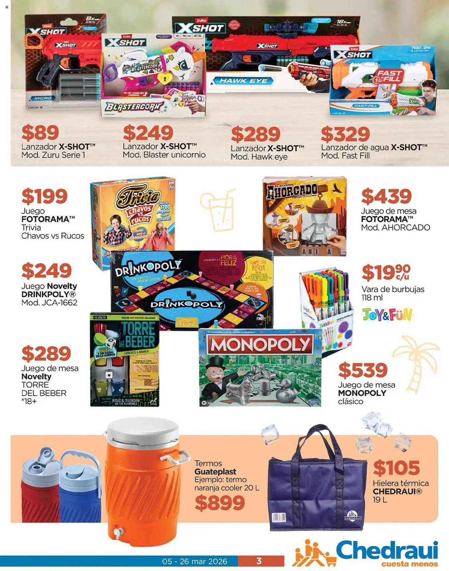 Catálogo de Folleto Chedraui 5 de marzo al 26 de marzo 2026 - Pagina 3
