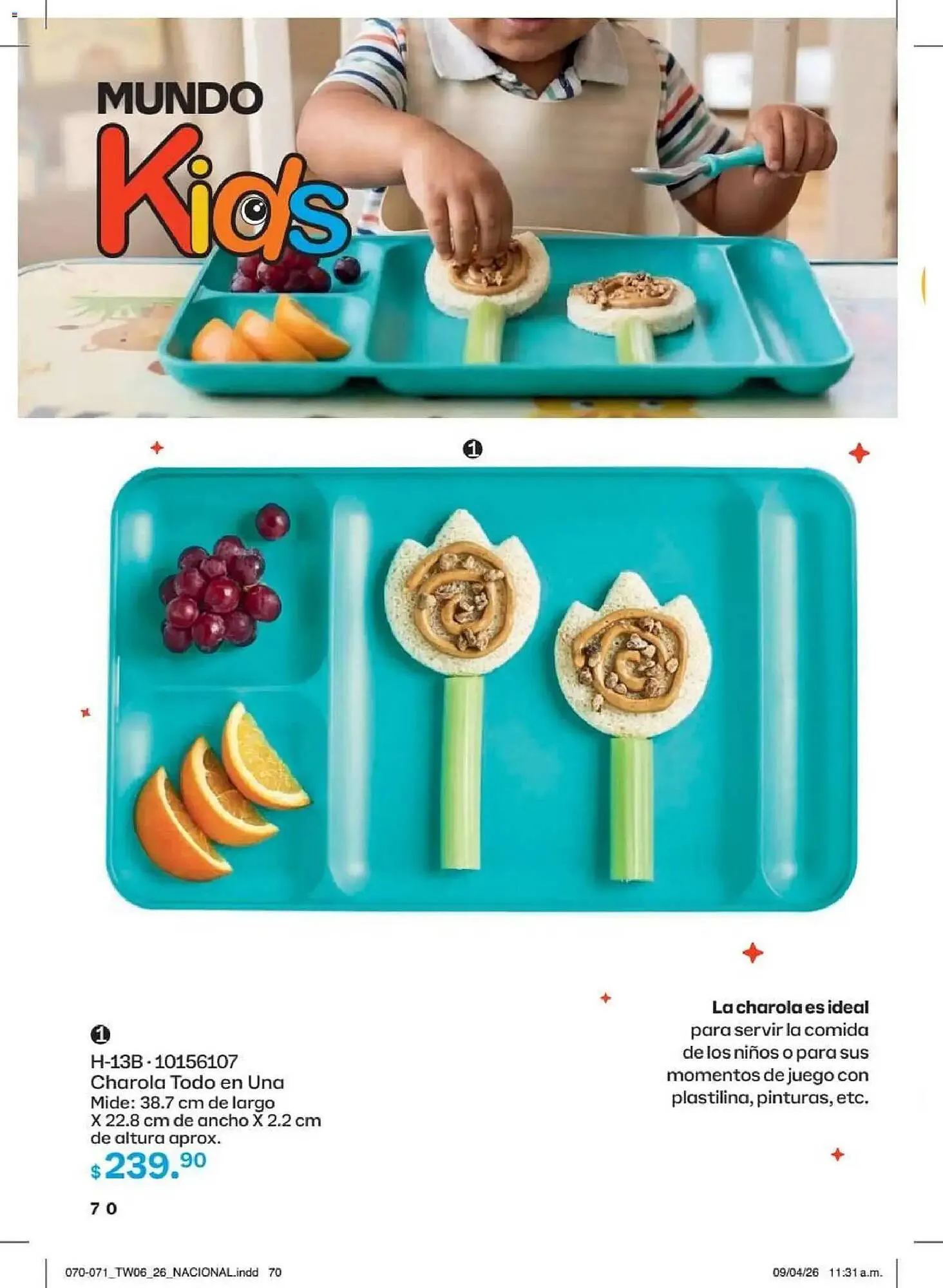 Catálogo de Catálogo Tupperware 18 de mayo al 14 de junio 2026 - Pagina 70