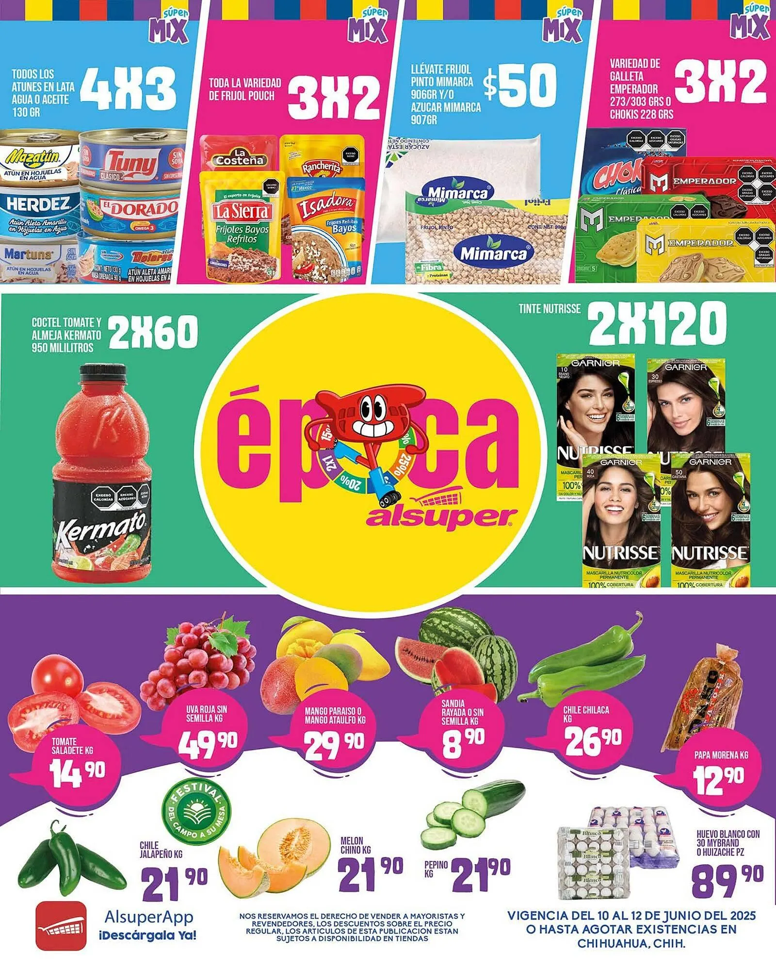 Catálogo de Catálogo Alsuper 10 de junio al 12 de junio 2025 - Pagina 1
