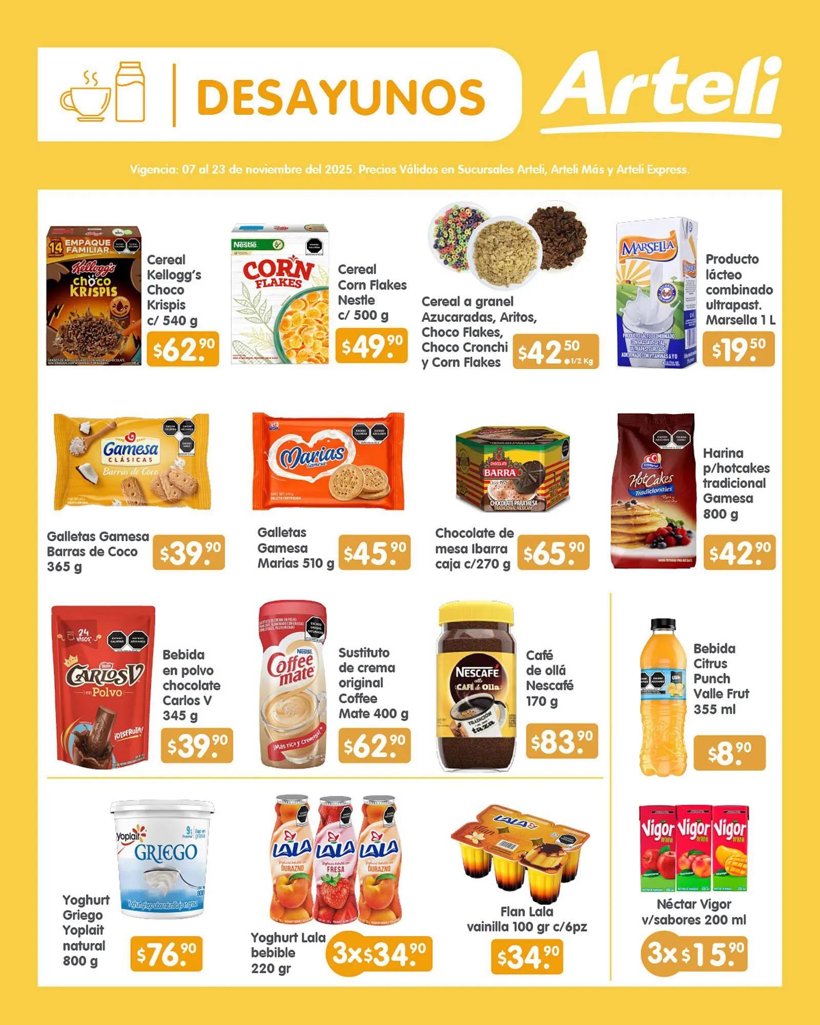 Catálogo de Folleto Arteli 7 de noviembre al 23 de noviembre 2025 - Pagina 3