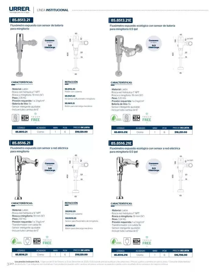 Catálogo de Catálogo Residencial 2025 28 de febrero al 28 de febrero 2026 - Pagina 326