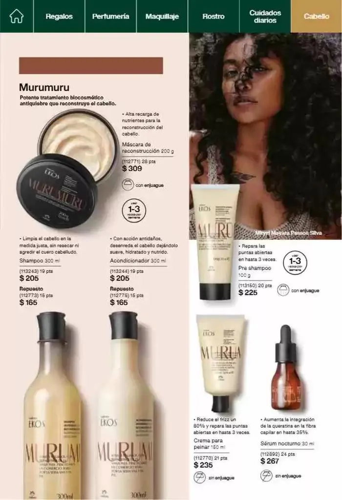 Catálogo de Revista Natura Ciclo 18 2024 8 de noviembre al 8 de diciembre 2024 - Pagina 124