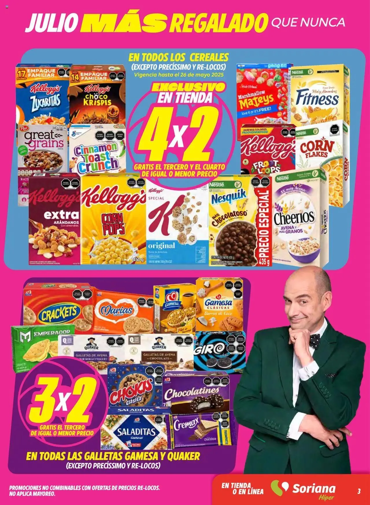 Catálogo de Soriana - Julio Regalado Híper Nacional 23 de mayo al 29 de mayo 2025 - Pagina 3