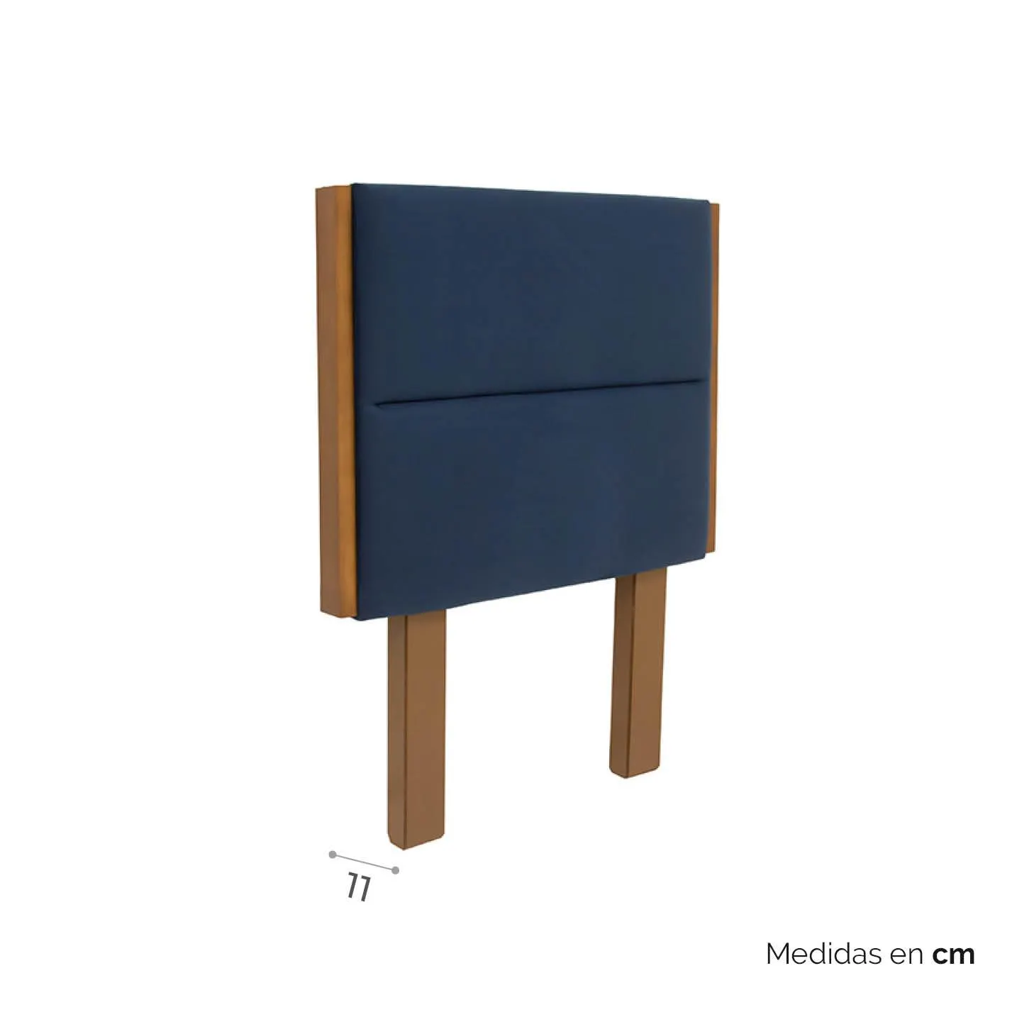 Cabecera Individual Azul Minu