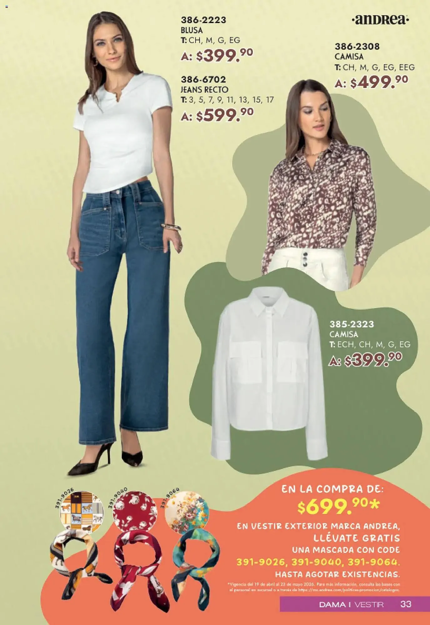 Catálogo de Catálogo Andrea 19 de abril al 24 de mayo 2026 - Pagina 33