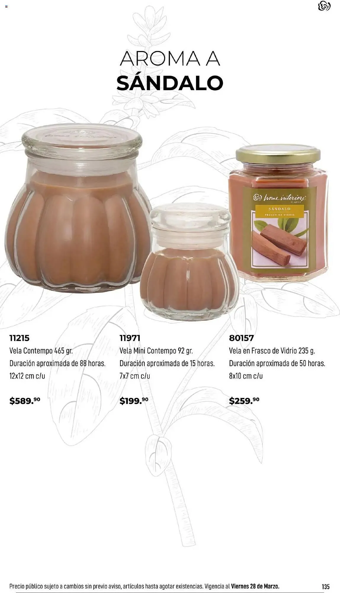 Catálogo de Catálogo Home Interiors 17 de febrero al 28 de marzo 2025 - Pagina 135