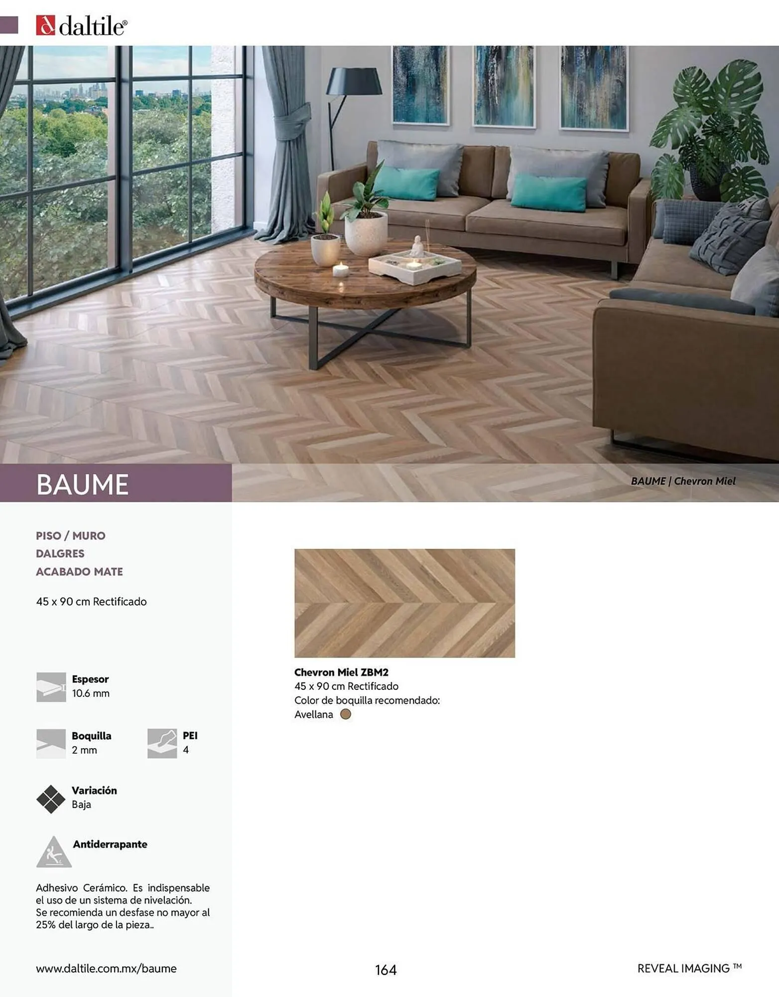 Catálogo de Catálogo Daltile 13 de enero al 31 de diciembre 2026 - Pagina 164