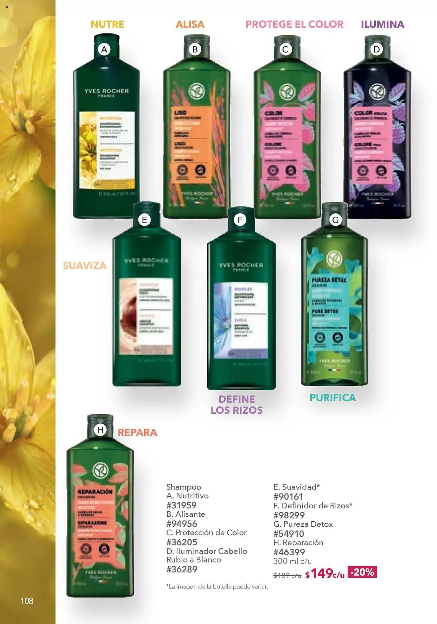 Catálogo de Catálogo Yves Rocher 3 de marzo al 24 de marzo 2026 - Pagina 110