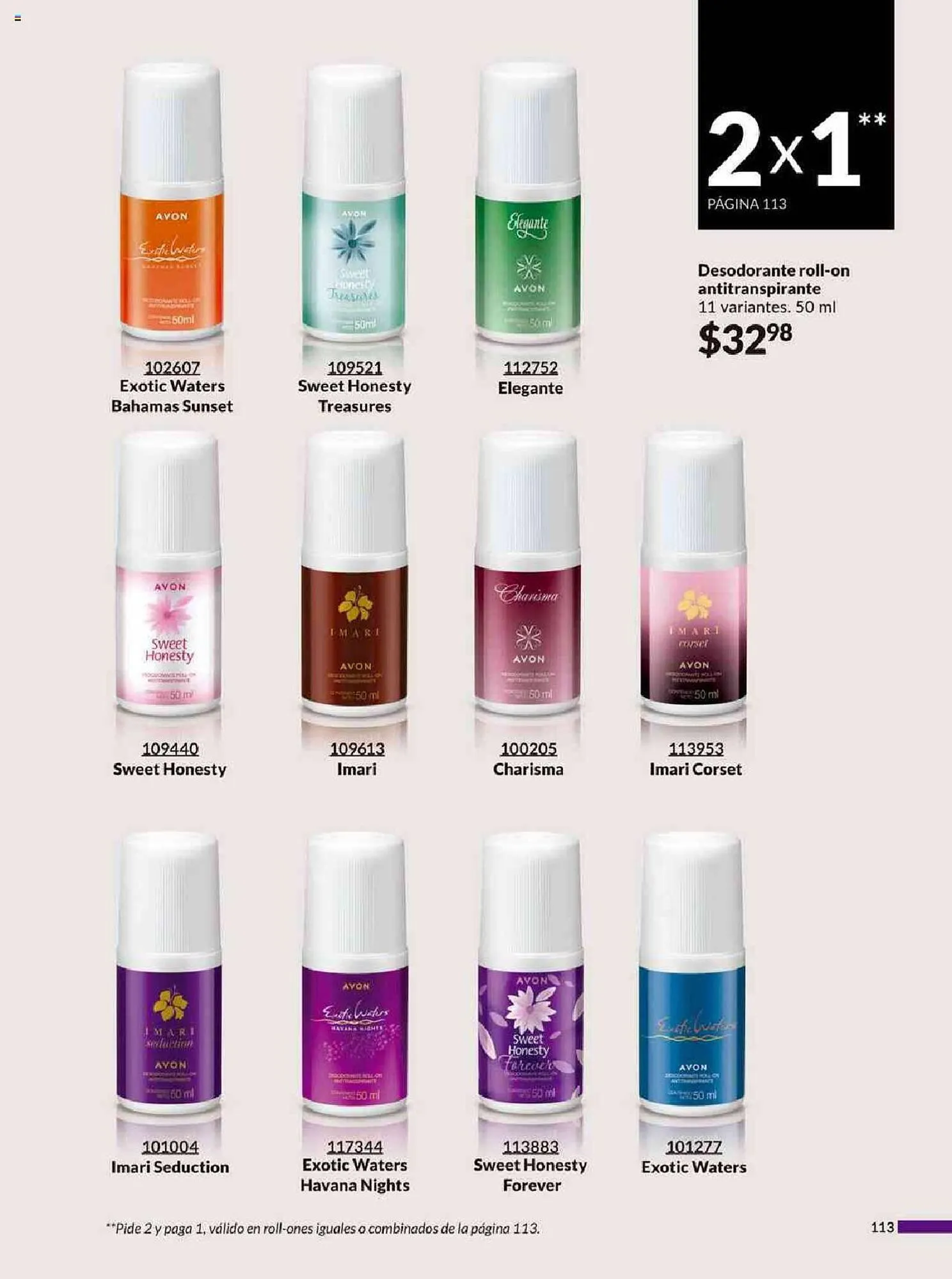 Catálogo de Catálogo Avon 14 de marzo al 22 de abril 2024 - Pagina 113