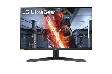 Monitor Gamer LG UltraGear LED 27", 2560x1440 Quad HD, G-Sync/FreeSync, 144Hz, HDMI/DisplayPort, Negro/Rojo