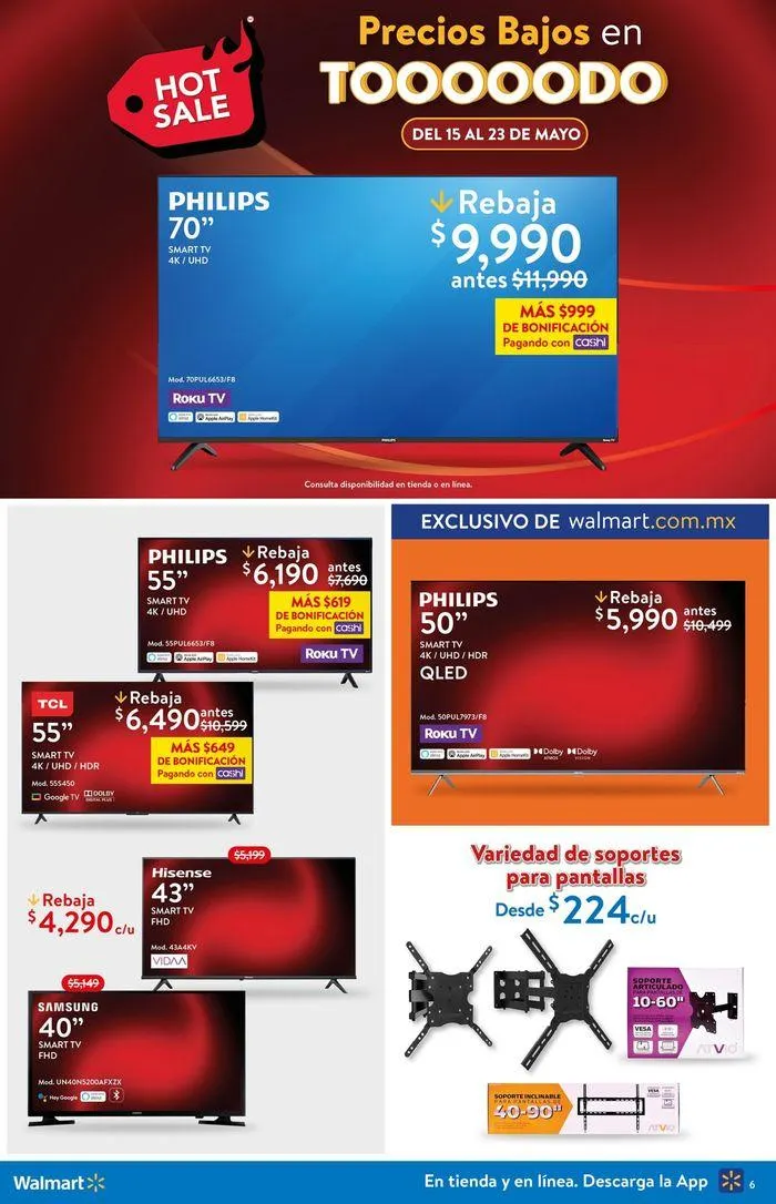 Catálogo de Walmart - Hot Sale 22 de mayo al 23 de mayo 2024 - Pagina 21