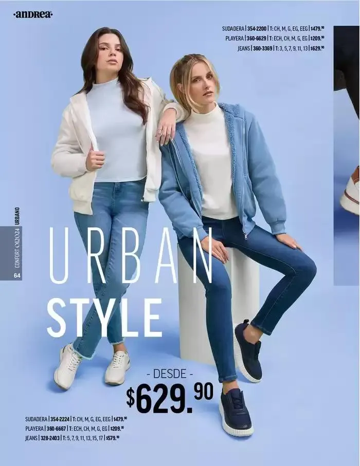Catálogo de ANDREA - CALZADO CONFORT 26 de agosto al 25 de enero 2025 - Pagina 62