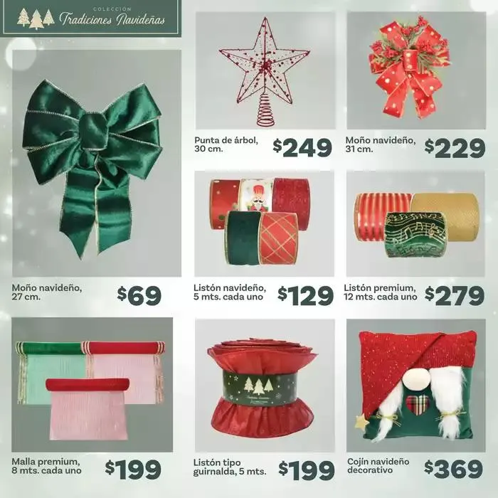 Catálogo de Especial Decoración Navideña Híper 2 de octubre al 12 de noviembre 2024 - Pagina 4