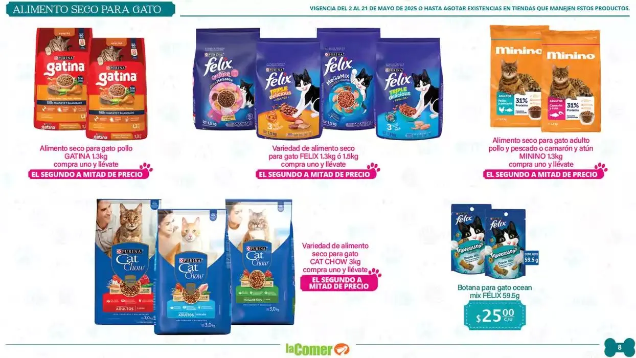 Catálogo de La Comer - Especial Mascotas 2 de mayo al 21 de mayo 2025 - Pagina 8