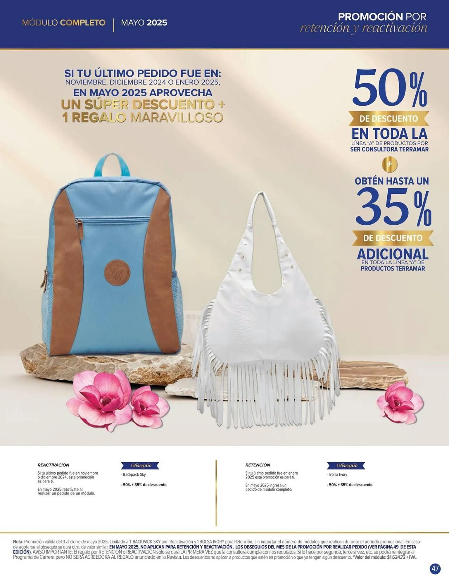 Catálogo de Catálogo Terramar Brands 1 de mayo al 31 de mayo 2025 - Pagina 47