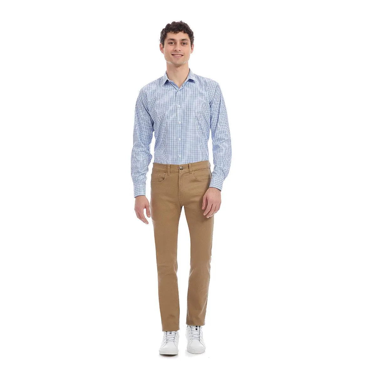 Pantalón Casual | Cafe | Slim Fit