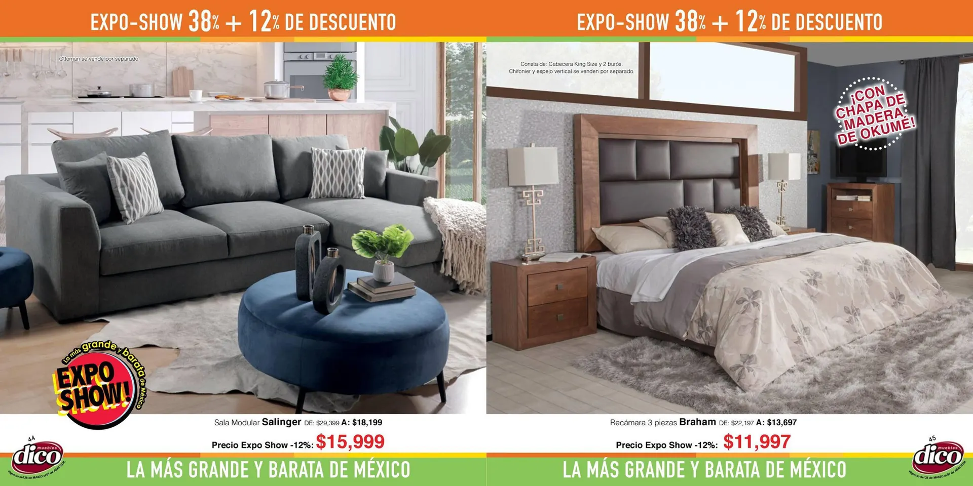 Catálogo de Catálogo Muebles Dico 29 de marzo al 9 de abril 2024 - Pagina 23